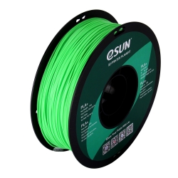 ESUN - PLA+ filament, 1.75mm, Peak Green, 1kg/roll - eSun-PLA+P175V1