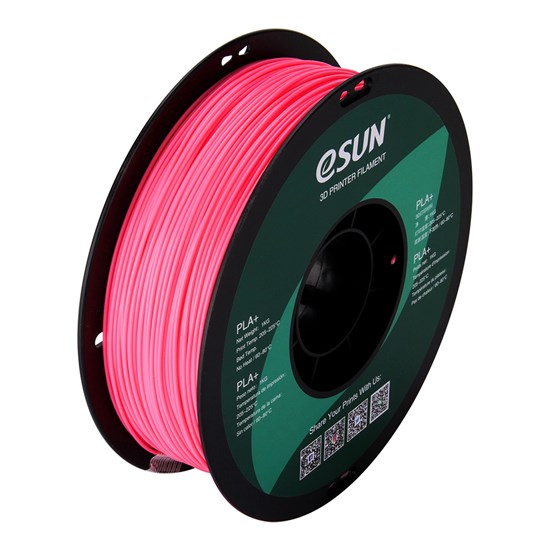 PLA+ filament, 1.75mm, Pink, 1kg/spool - MK-PLA175PI