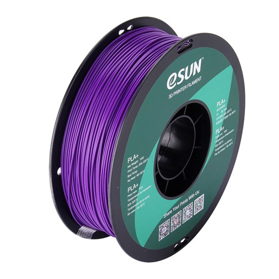 PLA+ filament, 1.75mm, Purple, 1kg/spool - MK-PLA175PU-