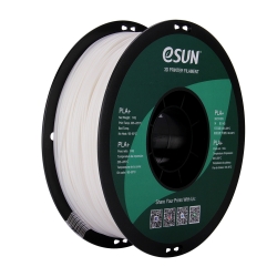 ESUN - PLA+ filament, 1.75mm, White, 1kg/spool - eSun-PLA+P175W1