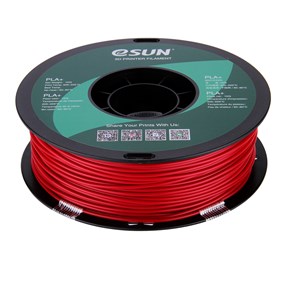 PLA+ filament, 2.85mm (3.0mm Compatible), Fire Engine Red, 1kg/spool