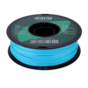PLA+ filament, 2.85mm (3.0mm Compatible), Light Blue, 1kg/spool