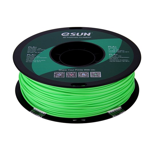 PLA+ filament, 2.85mm (3.0mm Compatible), Peak Green, 1kg/spool - MK-PLA300PeakG