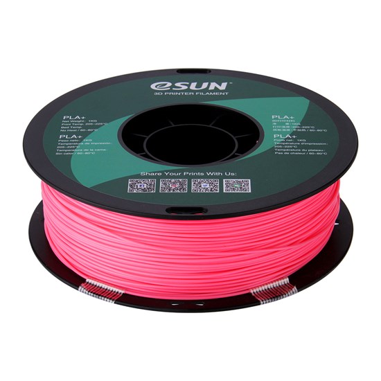 PLA+ filament, 2.85mm (3.0mm Compatible), Pink, 1kg/spool - MK-PLA300PI