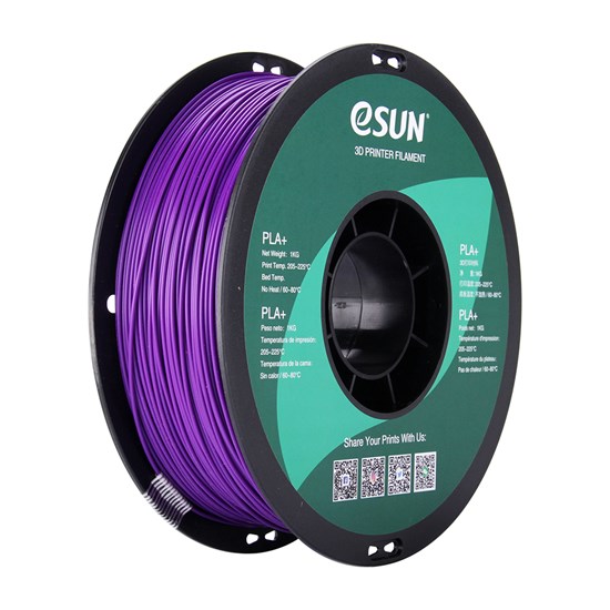 PLA+ filament, 2.85mm (3.0mm Compatible), Purple, 1kg/spool - MK-PLA300PU