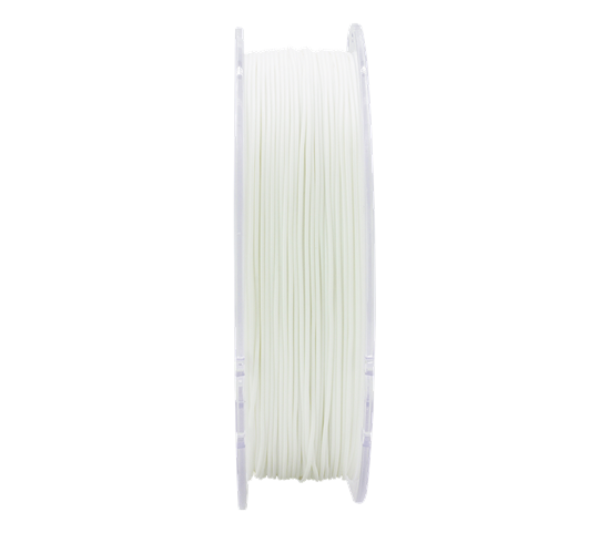 Polyflex TPU95 White 1.75mm Filament 750 Grams - POLY-WHT175TPU