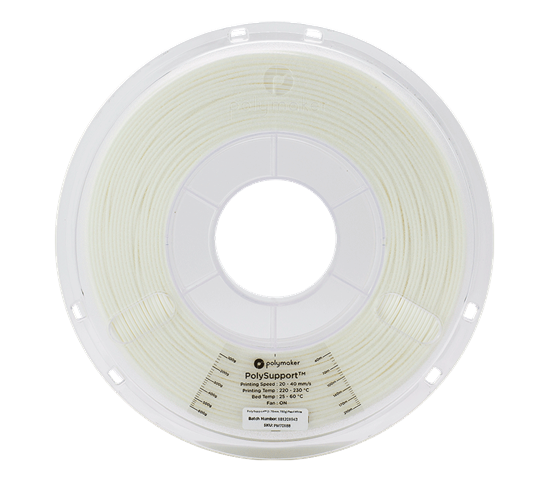 Polysupport 1.75mm Pearl White 750 Grams - POLY-SUPP175