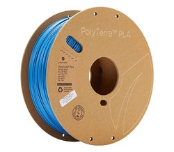 POLYTERRA PLA SAPPHIRE BLUE FILAMENT 1.75mm 1KG 