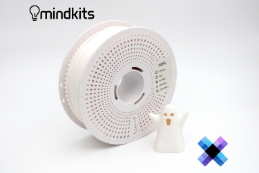 Pixel Filament HIPS - CryoFrost (White) - with Reusable Spool - 1kg hips filament,hips filament uses,hips filament temperature,hips filament dissolve,hips filament settings,hips filament bambu,hips filament properties,hips filament food safe,white hips,white filament,white
