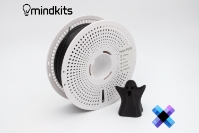 Pixel Filament Hyper PETG - Singularity (Black) - with Reusable Spool - 1kg pixel petg,pixel filament,pixel,hyper petg,hyper petg vs petg,hyper petg settings, hyper petg filamentj,black hyper petg,black