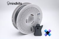 Pixel Filament Hyper PLA+ - MonoChrome (Silver) - with Reusable Spool - 1kg pla basic filament,pla matte filament temperature,what is the strongest pla filament,pla vs pc filament,pla filament how long does it last, pla filament settings,what temperature for pla filament,silver hyper pla,silver