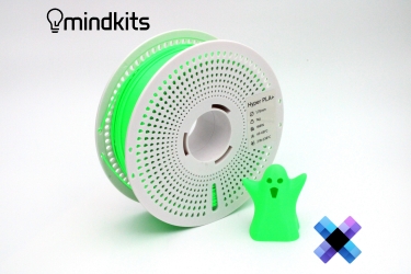 Pixel Filament Hyper PLA+ - Opaline Green (Green) - with Reusable Spool - 1kg pla basic filament,pla matte filament temperature,what is the strongest pla filament,pla vs pc filament,pla filament how long does it last, pla filament settings,what temperature for pla filament,green hyper pla,green