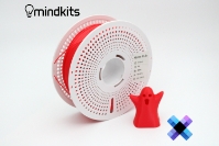 Pixel Filament Hyper PLA+ - Scarlet Flames (Red) - with Reusable Spool - 1kg