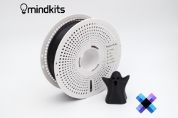 Pixel Filament Hyper PLA+ - Singularity (Black) - with Reusable Spool - 1kg pla basic filament,pla matte filament temperature,what is the strongest pla filament,pla vs pc filament,pla filament how long does it last, pla filament settings,what temperature for pla filament,black hyper pla,black