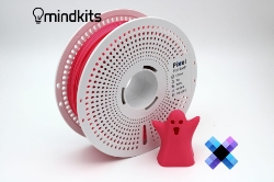 Pixel Filament PLA Basic - Dragon Heart (Rose) - with Reusable Spool - 1kg pla basic filament,pla basic filament temperature,what is the strongest pla filament,pla vs pc filament,pla filament how long does it last, pla filament settings,what temperature for pla filament,red pla,red