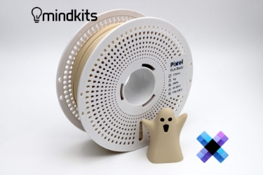 Pixel Filament PLA Basic - Forgotten Cache (Beige) - with Reusable Spool - 1kg pla basic filament,pla basic filament temperature,what is the strongest pla filament,pla vs pc filament,pla filament how long does it last, pla filament settings,what temperature for pla filament,beige pla,beige