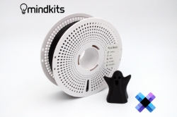 Pixel Filament PLA Basic - Singularity (Black) - with Reusable Spool - 1kg pla basic filament,pla basic filament temperature,what is the strongest pla filament,pla vs pc filament,pla filament how long does it last, pla filament settings,what temperature for pla filament,black pla,black