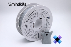 Pixel Filament PLA Marble - Dungeon Master Marble (White) - with Reusable Spool - 1kg pla marble filament,pla marble filament temperature,what is the strongest pla filament,pla vs pc filament,pla filament how long does it last, pla filament settings,what temperature for pla filament,white pla,white