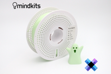 Pixel Filament PLA Matte - BIOS Mint (Green) - with Reusable Spool - 1kg pla basic filament,pla matte filament temperature,what is the strongest pla filament,pla vs pc filament,pla filament how long does it last, pla filament settings,what temperature for pla filament,green matte pla,green