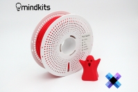Pixel Filament PLA Matte - Pixel Blaze (Red) - with Reusable Spool - 1kg