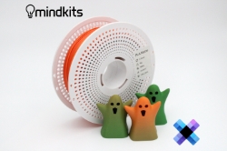 Pixel Filament PLA Matte - Unicorn Burst (Rainbow) - with Reusable Spool - 1kg pla basic filament,pla matte filament temperature,what is the strongest pla filament,pla vs pc filament,pla filament how long does it last, pla filament settings,what temperature for pla filament,rainbow matte pla,rainbow