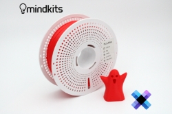 Pixel Filament PLA Max - Boss Fight Red (Red) - with Reusable Spool - 1kg pla basic filament,pla matte filament temperature,what is the strongest pla filament,pla vs pc filament,pla filament how long does it last, pla filament settings,what temperature for pla filament,red pla max,red