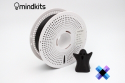 Pixel Filament PLA Max - Singularity (Black) - with Reusable Spool - 1kg pla basic filament,pla matte filament temperature,what is the strongest pla filament,pla vs pc filament,pla filament how long does it last, pla filament settings,what temperature for pla filament,black pla max,black