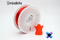 Pixel Filament Translucent PETG - Tourmaline (Orange) - with Reusable Spool - 1kg pixel petg,pixel filament,pixel,hyper petg,hyper petg vs petg,hyper petg settings, hyper petg filament,translucent petg,orange petg,orange translucent petg,orange
