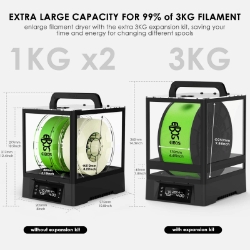 Eibos 3D Filament Dryer Polyphemus with 3kg Extension - EBS-FD-Poly-E3