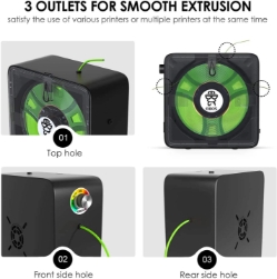 Eibos 3D Filament Dryer Series X: Easdry - EBS-FD-X-ED