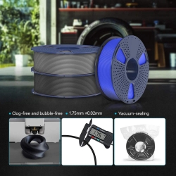 SUNLU PETG Filament - Gray - 1kg - SUN-FILA-PETG-GY-1.75-1000