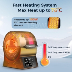 Sovol SH02 150W PTC fast heating to 70 degrees