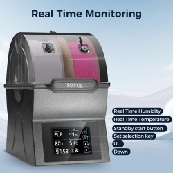 Sovol SH02 real-time temperature and humidity monitoring display