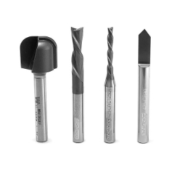 Two Moose Design Bit Set CNC Router Bits,Two Moose Design,Crafting Tools,Bits & Bits,CNC Accessories,Engraving Tools