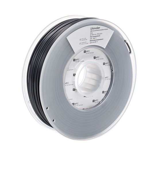 Ultimaker ABS Gray 750g Spool - 2.85mm (3.0mm Compatible) - UM-1630