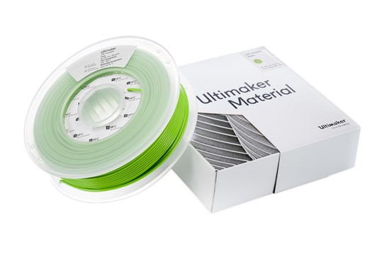 Ultimaker CPE Green 750g Spool - 2.85mm (3.0mm Compatible) - UM-1638
