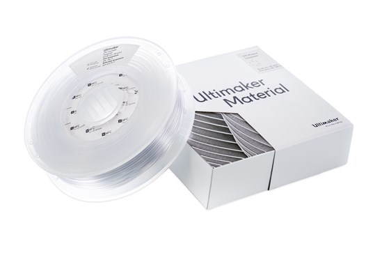 Ultimaker CPE Transparent 750g Spool - 2.85mm (3.0mm Compatible) - UM-1639