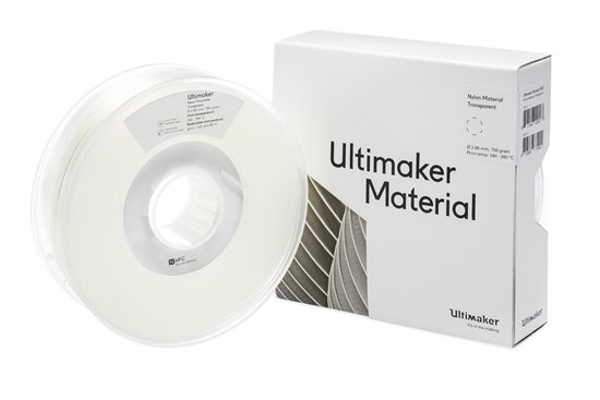 Ultimaker PA Transparent 750g Spool - 2.85mm (3.0mm Compatible) - UM-1647