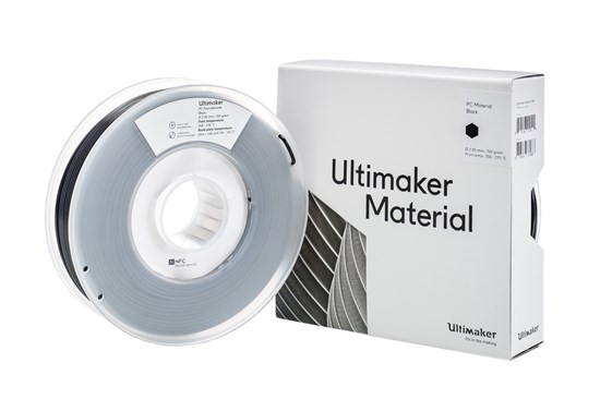 Ultimaker PCA Black 750g Spool - 2.85mm (3.0mm Compatible) - UM-1641