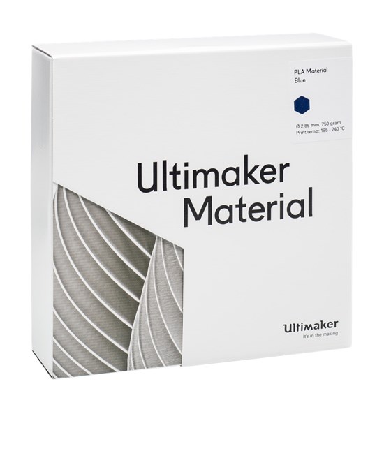 Ultimaker PLA Blue 750g Spool - 2.85mm (3.0mm Compatible) - UM-1616