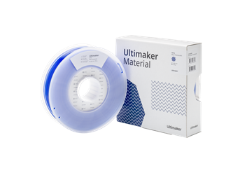 Ultimaker Translucent Blue PETG Filament- 2.85mm (3.0mm Compatible) 