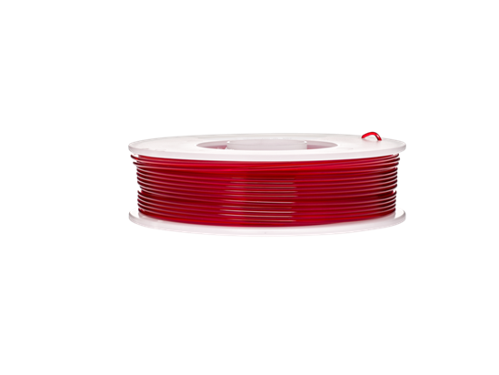 Ultimaker Translucent Red PETG Filament- 2.85mm (3.0mm Compatible) - UM-227337