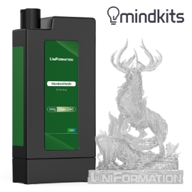 UniFormation Standard Resin - Cartridge - 1.2KG - Clear (S07) uniformation,3d printer,sla,resin,msla,photopolymer,cure,uv,replacement,spare part,resin vat