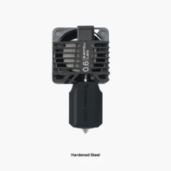 X1E Exclusive - Complete hotend assembly with hardened steel nozzle 0.6mm  