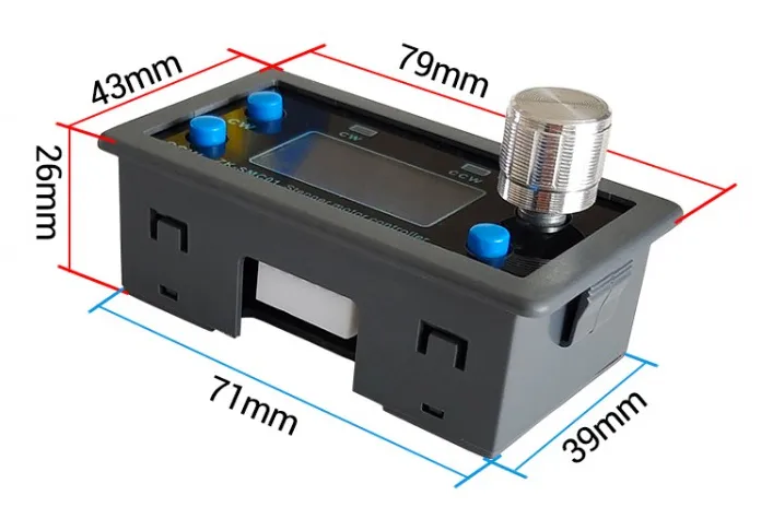 ZK-SMC01 Single Axis Stepper Motor Controller - MK-ZK-SMC01