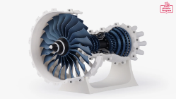 Bambu Lab Jet Engine Model Components Kit 006 - detail image 1
