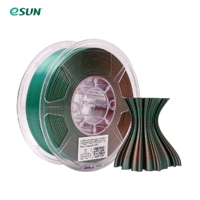 ESUN - ePLA-Silk Mystic filament, 1.75mm, Copper Purple Green,
