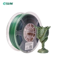 ESUN - ePLA-Silk Mystic filament, 1.75mm, Gold Green Black, 1kg/roll