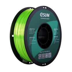 ESUN - eSilk-PLA filament, 1.75mm, Lime, 1kg/roll - eSun-ePLA-Silk-P175LI1