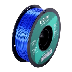 ESUN - eSilk-PLA filament, 1.75mm, Blue, 1kg/roll - eSun-ePLA-Silk-P175U1